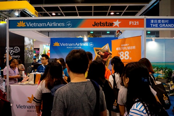 Vietnam Airlines và Jetstar Pacific tham gia Hội chợ ITE Hong Kong 2017 ảnh 1